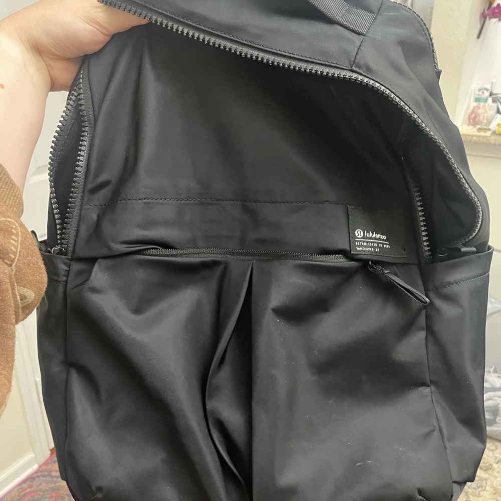 lululemon Black Backpack - Sleek Everyday Carry